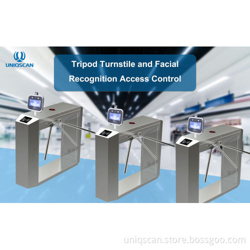 IR Temp Facial Recognition Access Control System